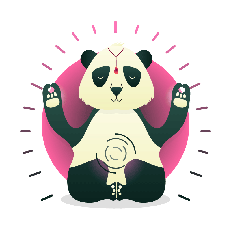 panda represents Kindness
