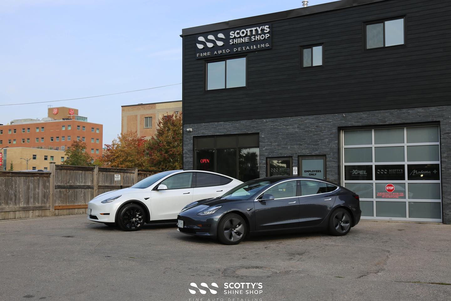 Teslas galore this month at the shop! London’s Tesla destination!