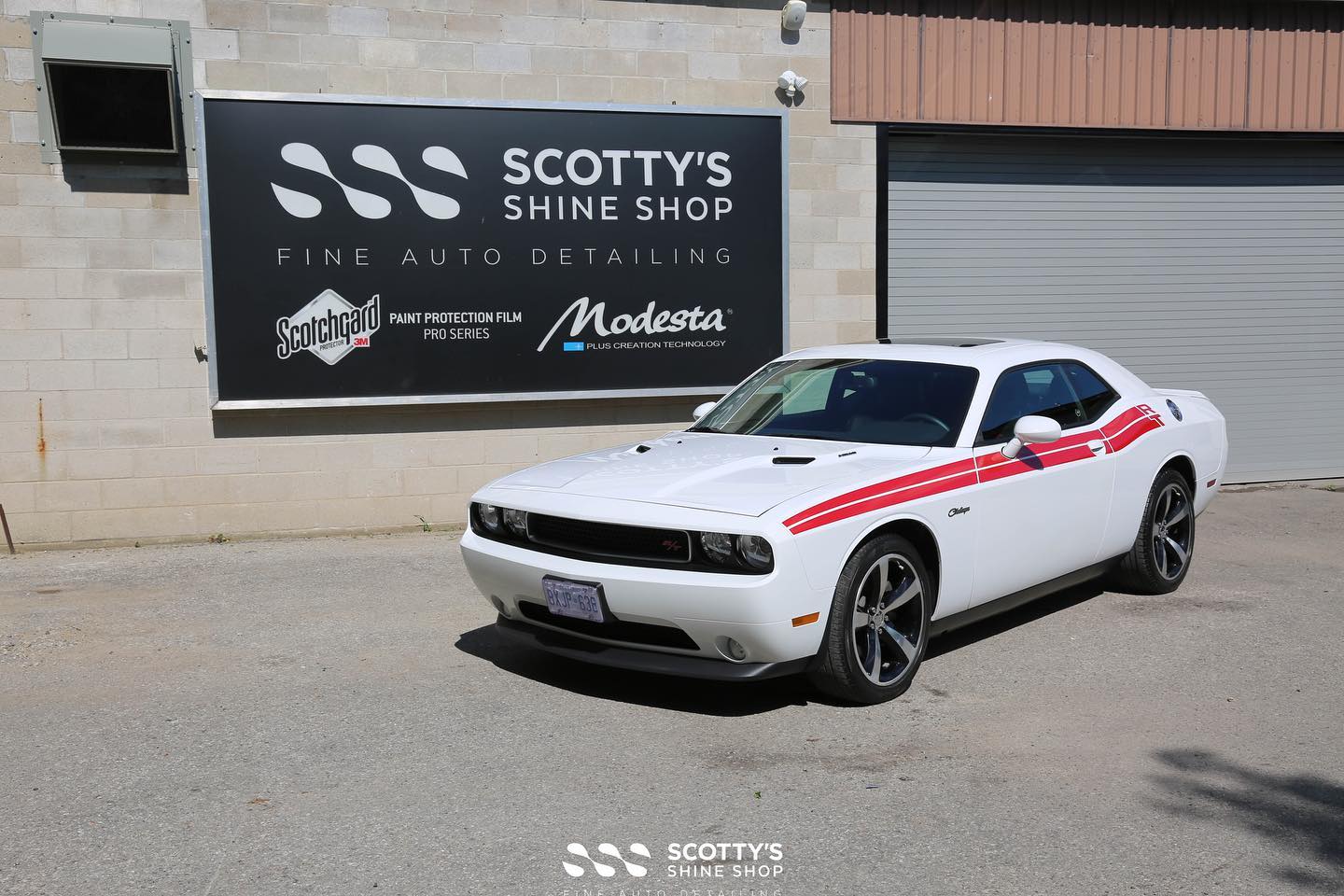 Auto Detailing London On Dodge Challenger