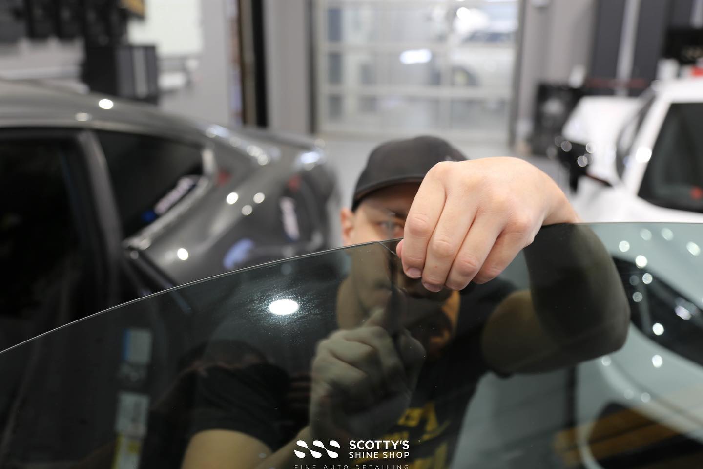 On the Edge Window Tint Before and After