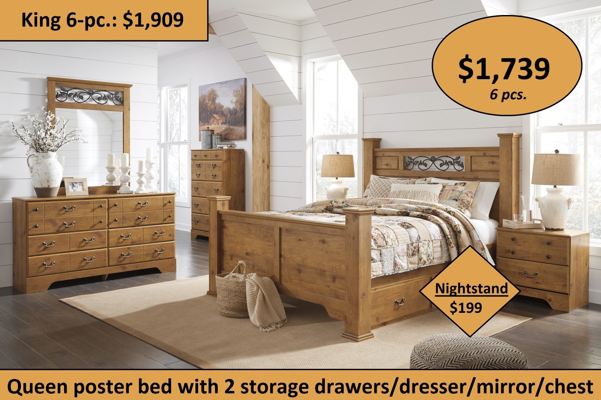 Bedrooms KenLu Furniture WinstonSalem, NC