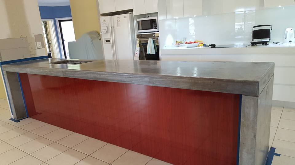 concrete benchtop