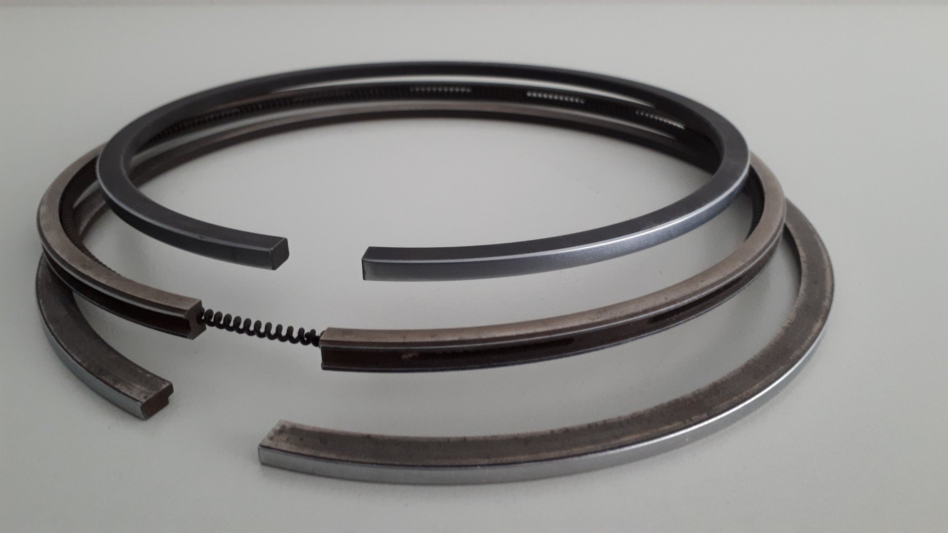 Kit Pistone Cilindro, Kit Fasce Elastiche Cilindro in Metallo Kit Pistone Cilindro di Ricambio per Motore a 2 Tempi 49 Mini Moto Dirt ATV Quad Pocket Bike Minimoto