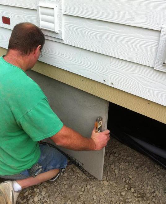 DIY Mobile & Manufactured Home Skirting Kits 3604199909