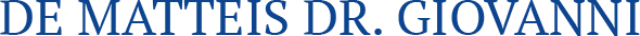 DE MATTEIS DR. GIOVANNI-LOGO