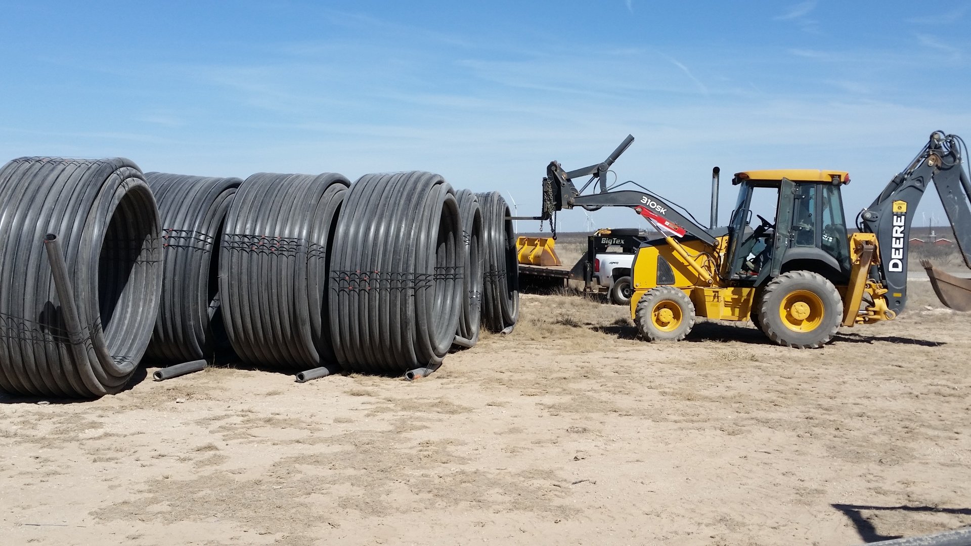 Banding & Poly Pipe Fabrication Permian Basin, TX Creek Pipe Company LLC