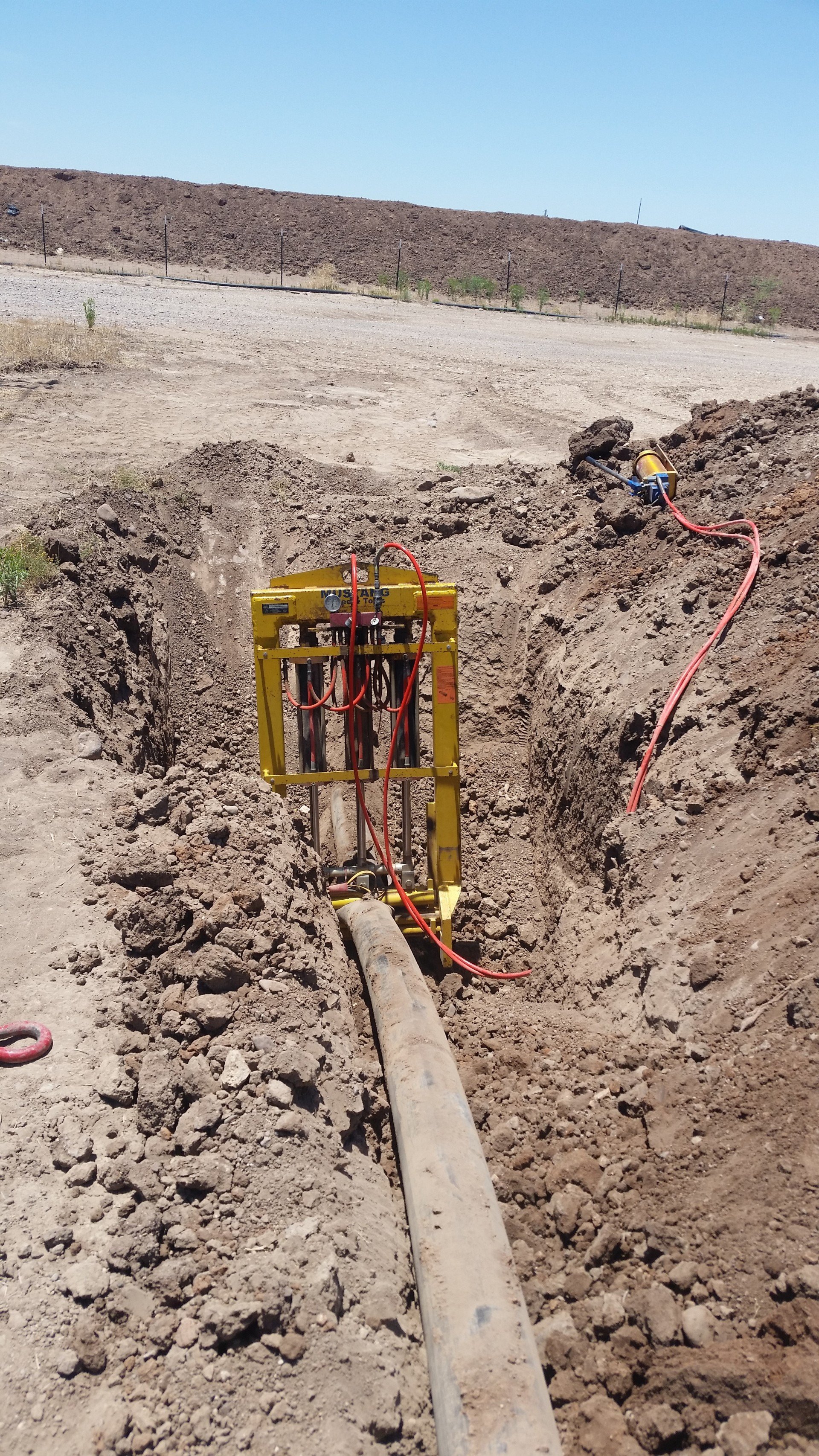 Project Gallery Big Spring, Odessa, & Midland, TX Creek Pipe
