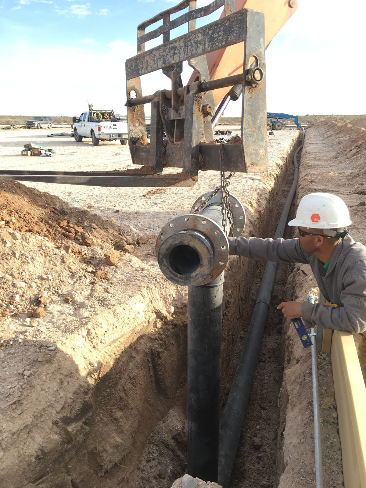Poly Pipe Construction & ROW Cleaning Big Spring, Odessa, & Midland