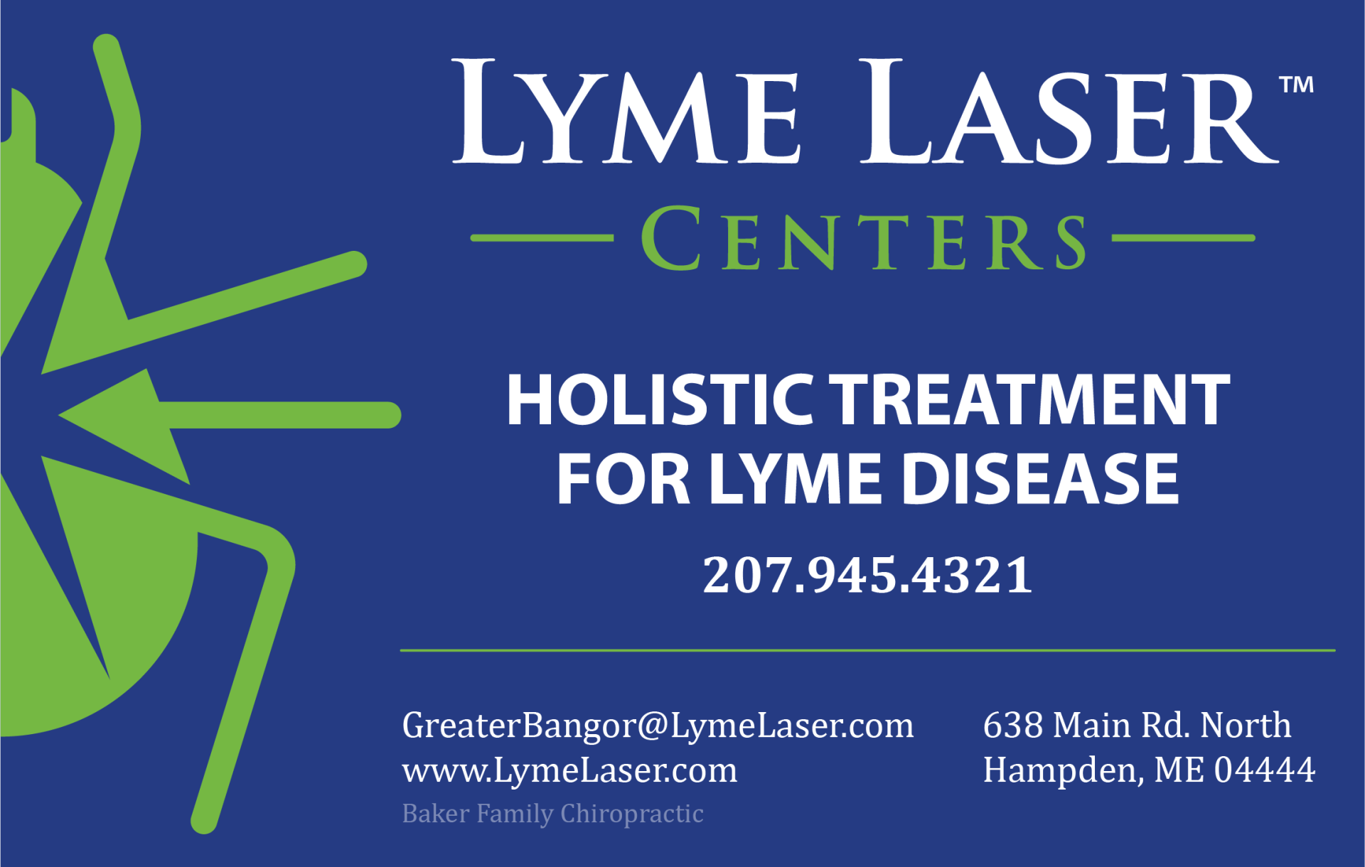 Lyme Laser Therapy Hampden, ME Baker Family Chiropractic