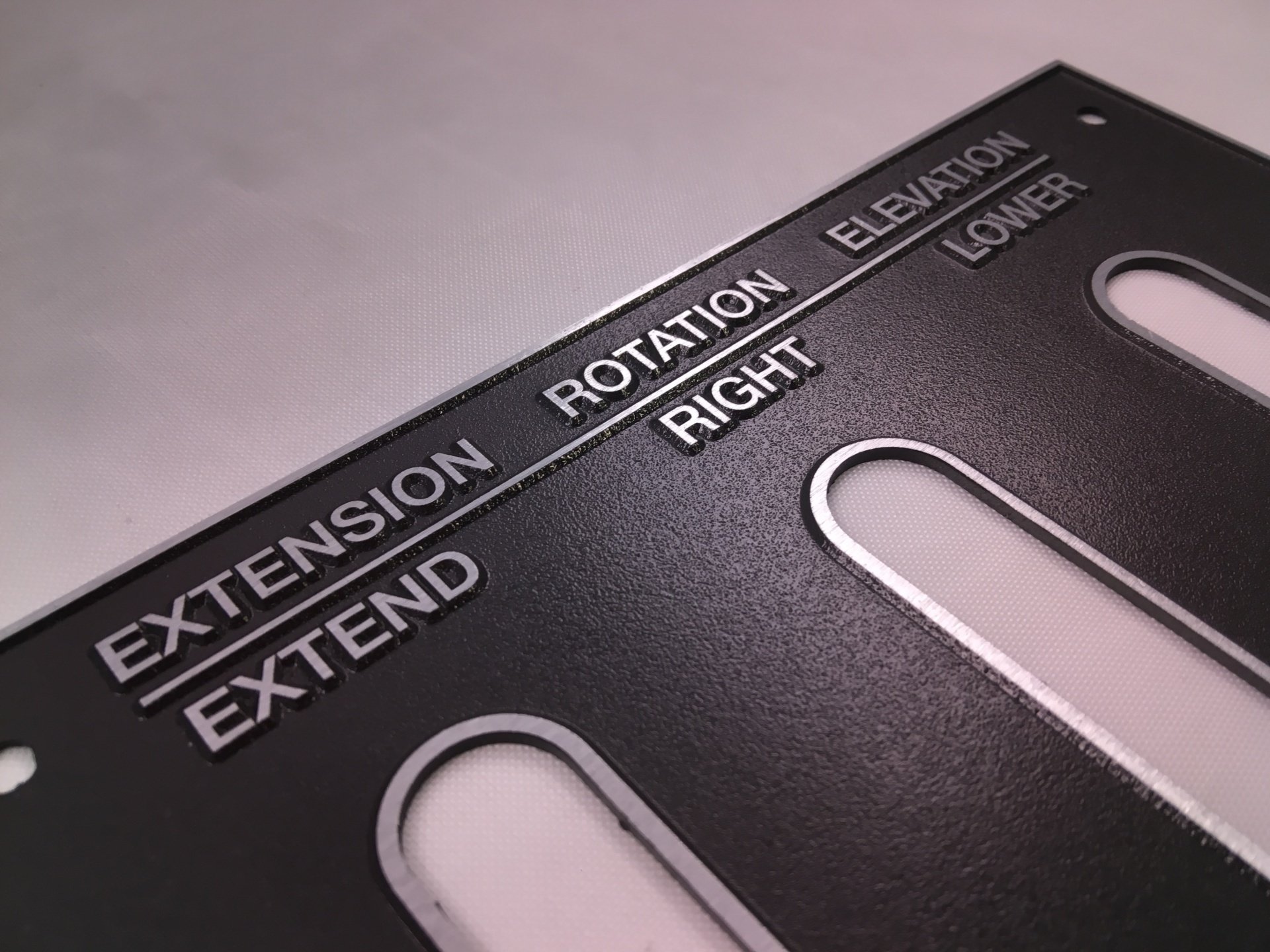 Control Panel Boom | VisionMark Nameplate Company