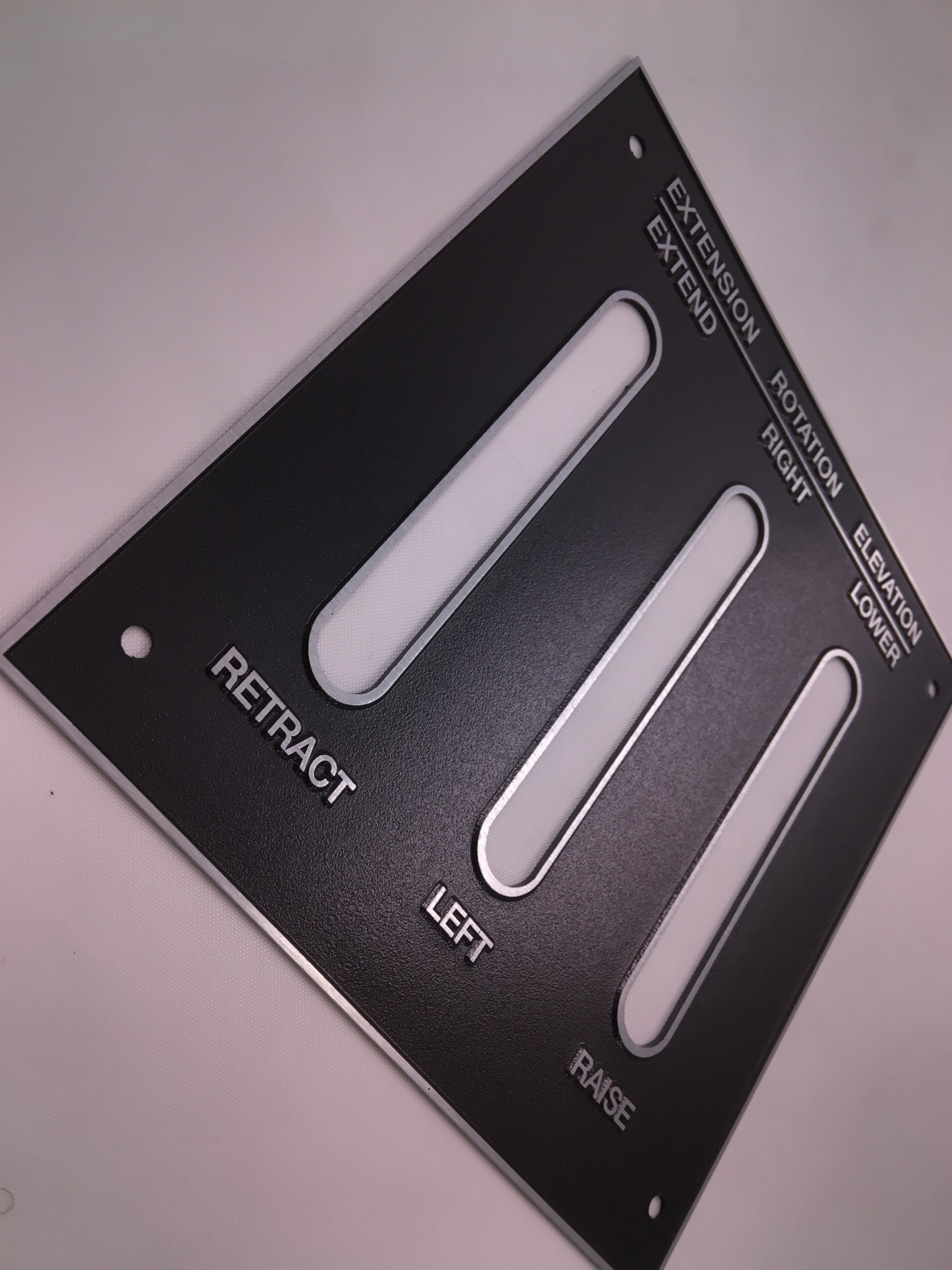 Control Panel Boom | VisionMark Nameplate Company