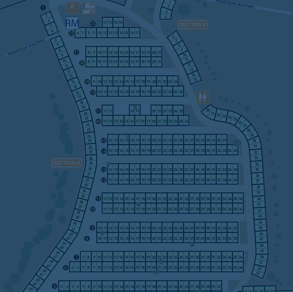 Michigan Rv Parks Map MAPS at Michigan International Speedway RV Rentals & Campsites ...