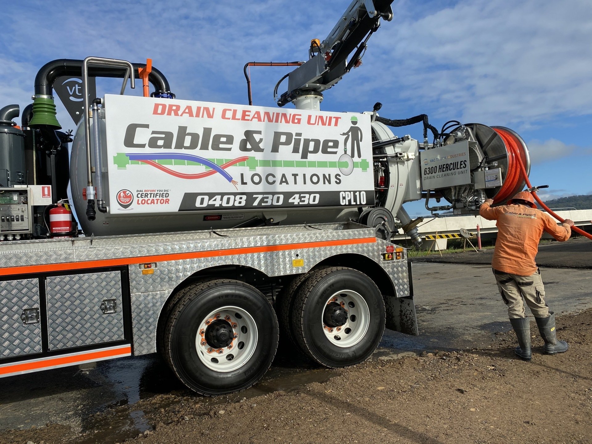 Hydro Excavation in Coffs Harbour Cable & Pipe Locations