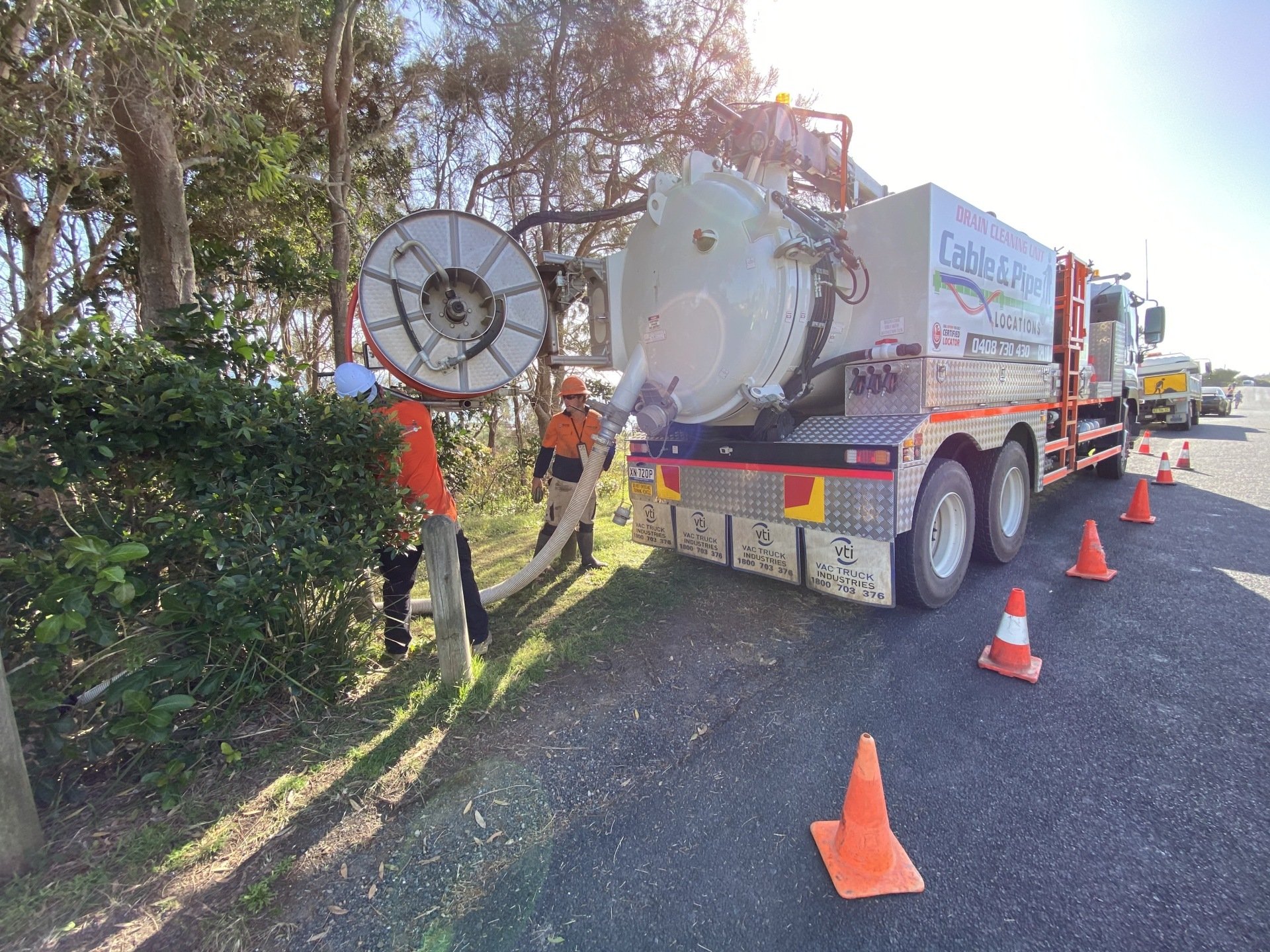 Hydro Excavation in Grafton NSW Cable & Pipe Locations