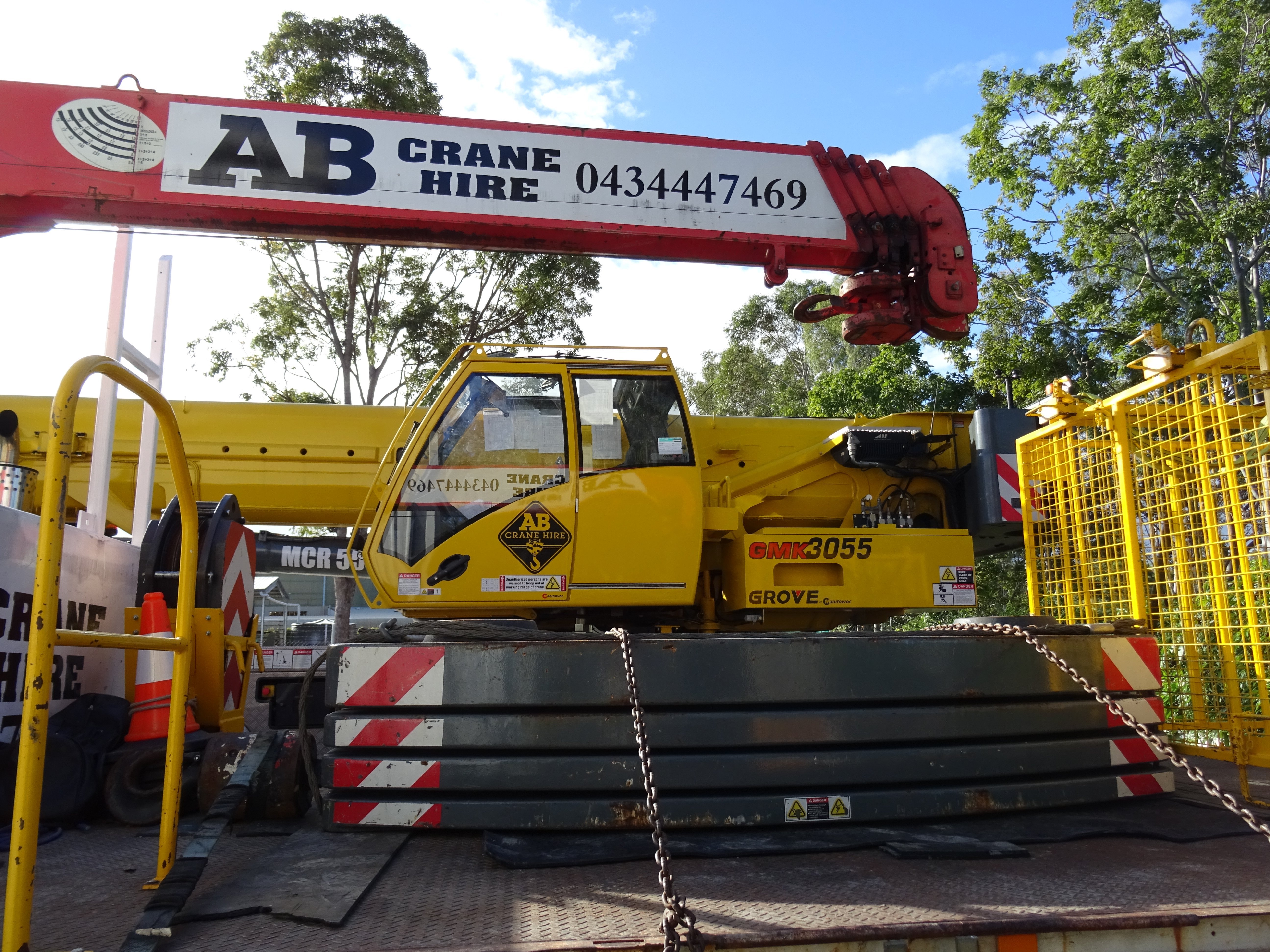 Crane Hire Gold Coast Brisbane AB Crane Hire Leading Crane Company