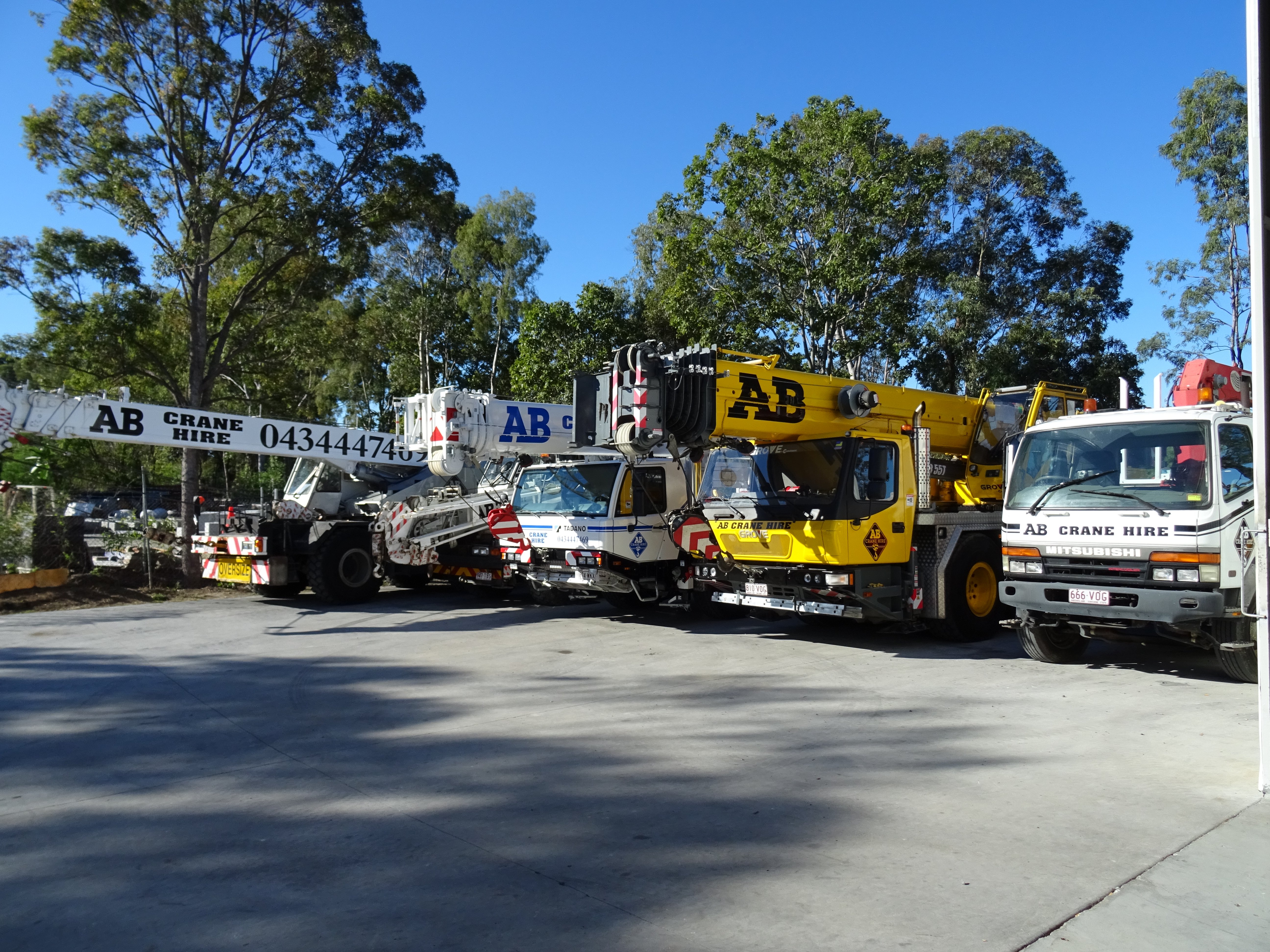 AB Crane Hire Gallery Fleet