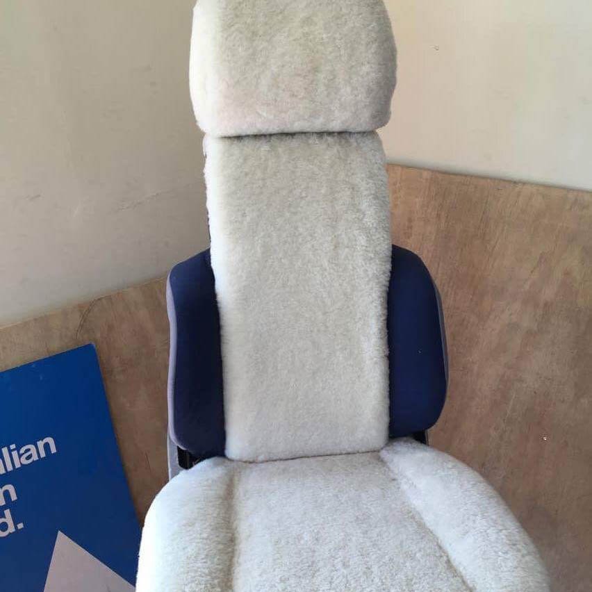 Sheepskin Car Seat Cover in Adelaide Airfleece