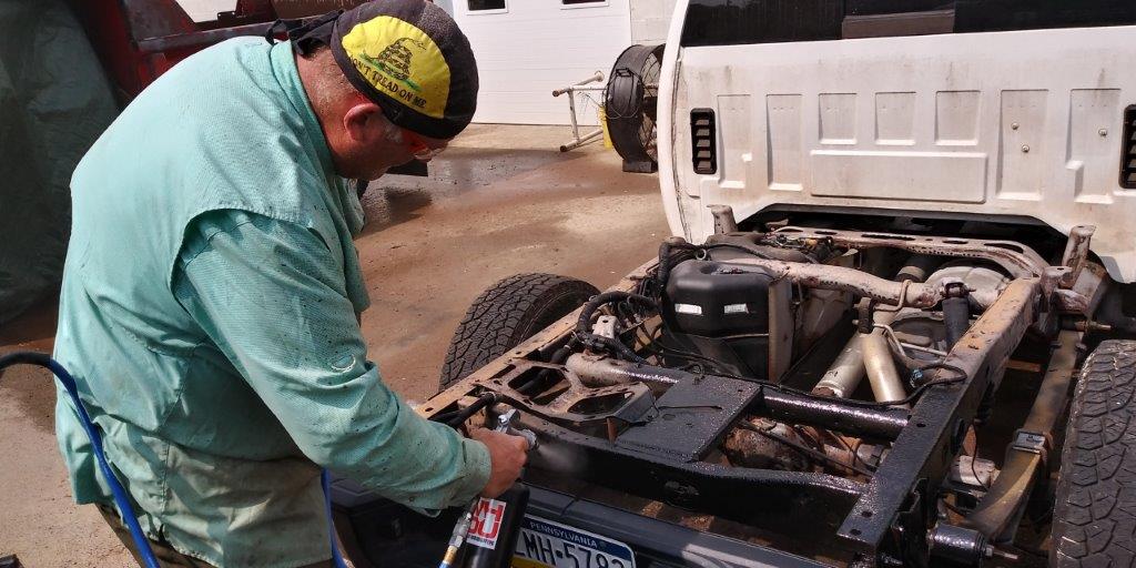 Undercoating Services Indiana, PA Keystone Dustless Mobile Media Blasting LLC