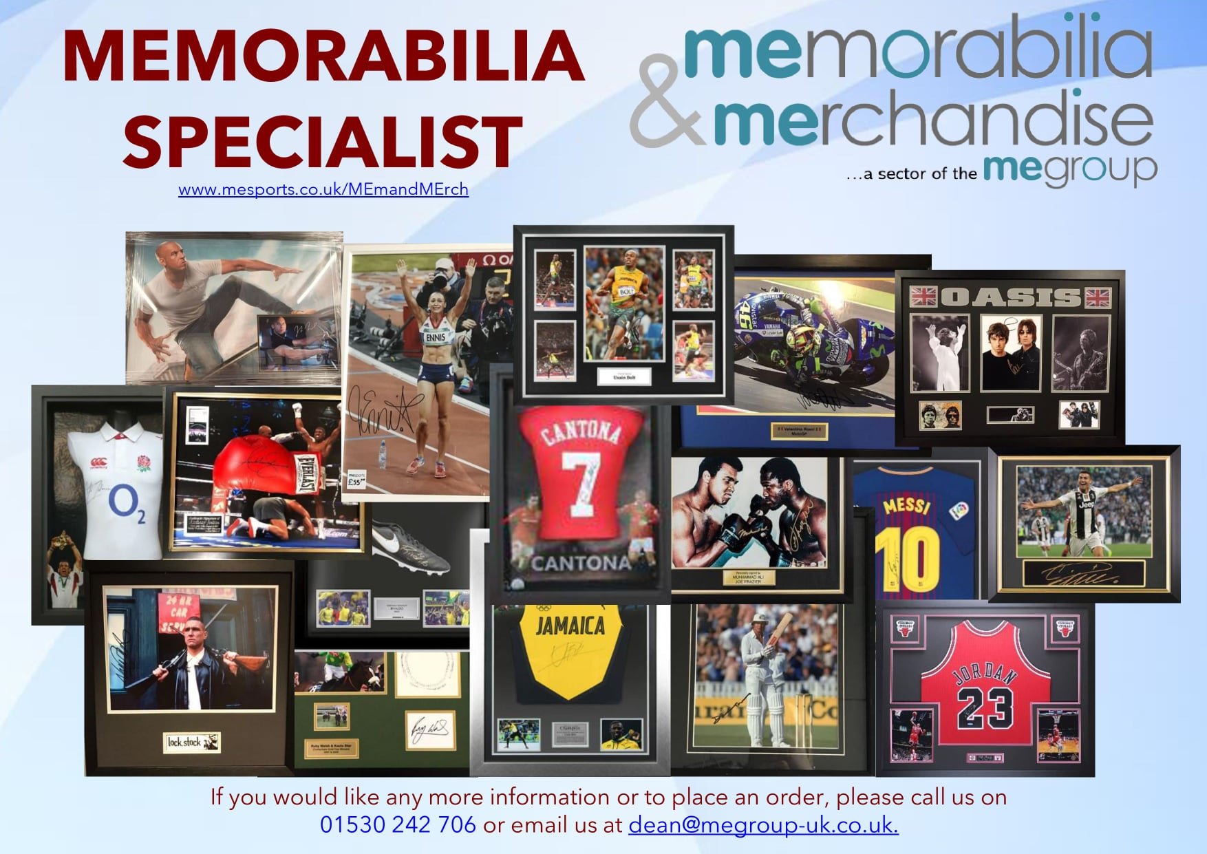 MEmorabilia & MErchandise