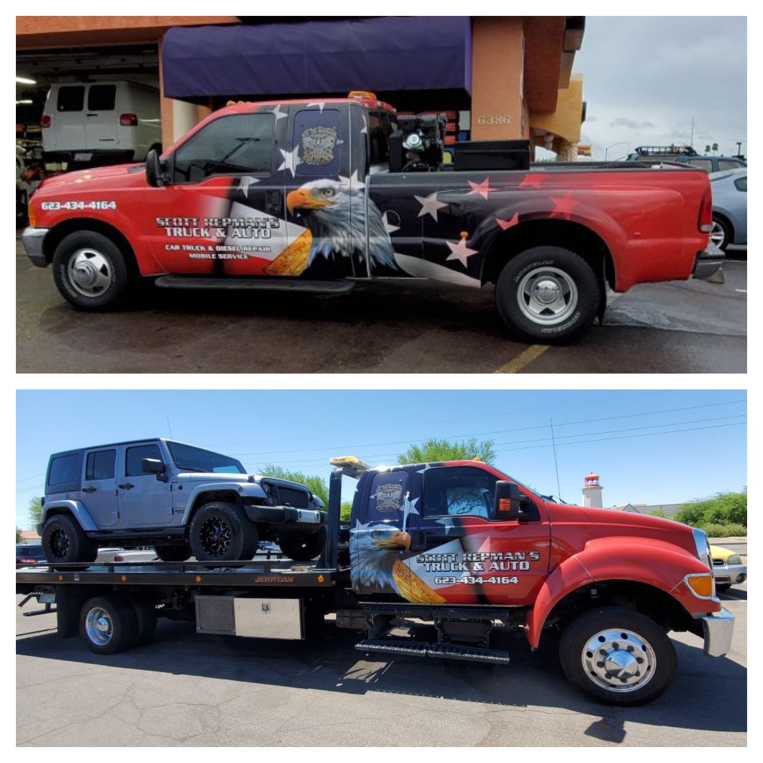Towing & Road Service Glendale, AZ Scott Repman's Truck and Auto Repair