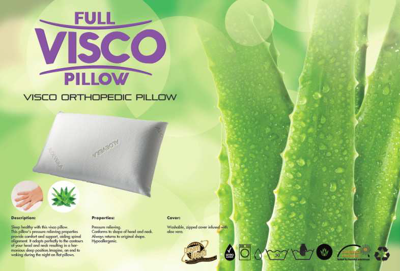 Visco orthopedic pillow Dream World Bedding Ltd