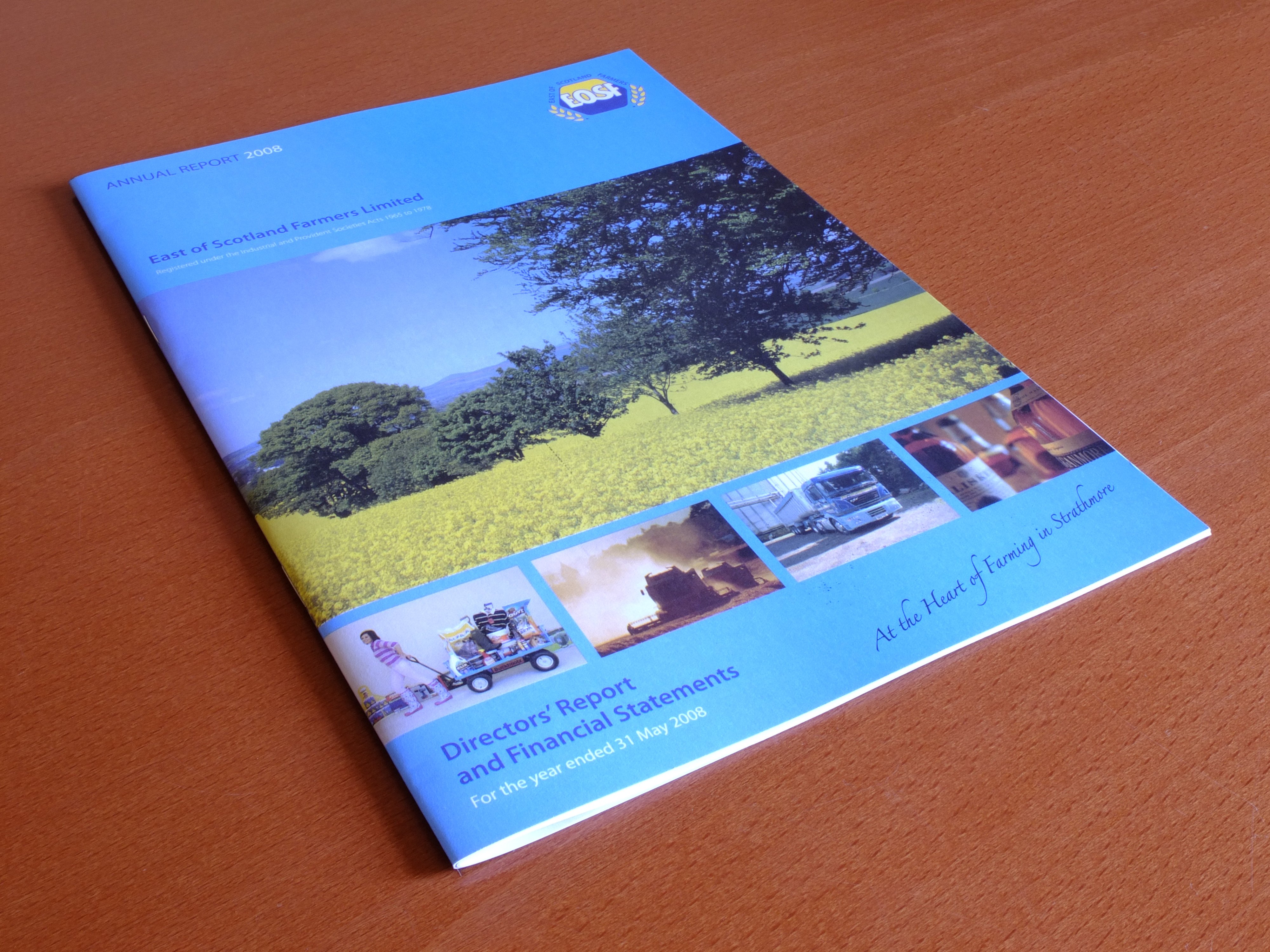 Annual Report covers