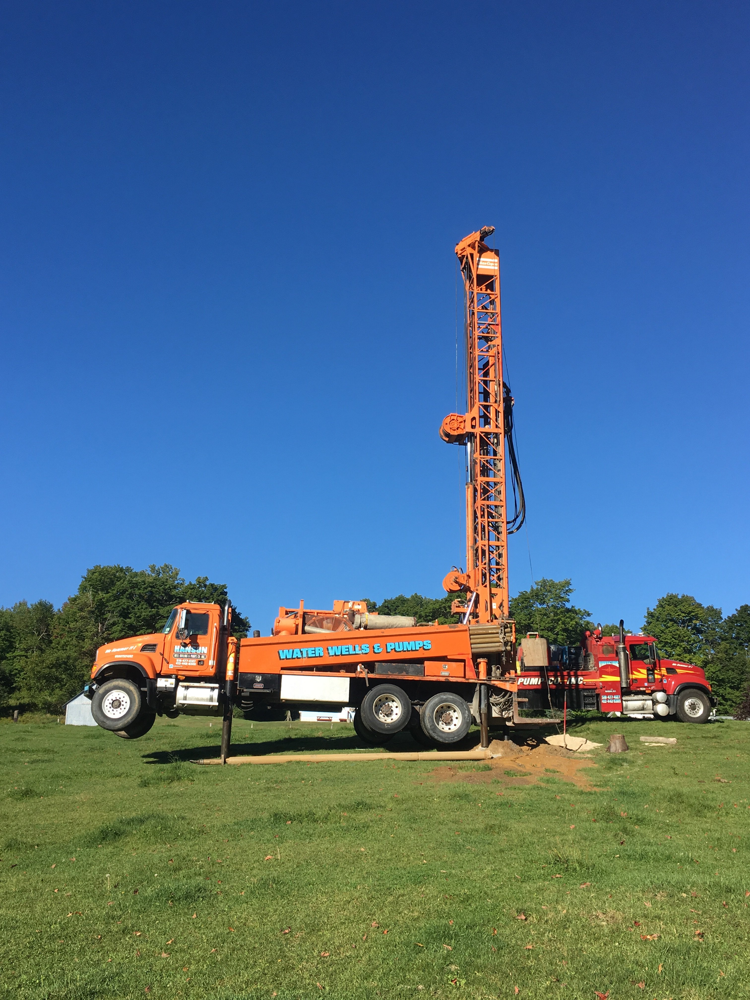Water Pumps & Well Drilling Company Massachusetts Hanson Well Drilling & Pump Co.