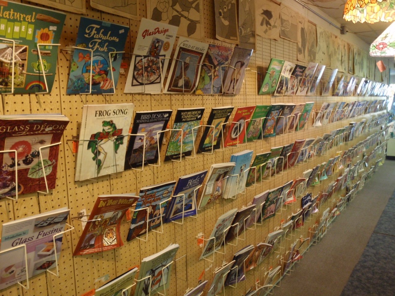 Our stores have over 1600 differnt colors of glass in stock our stained