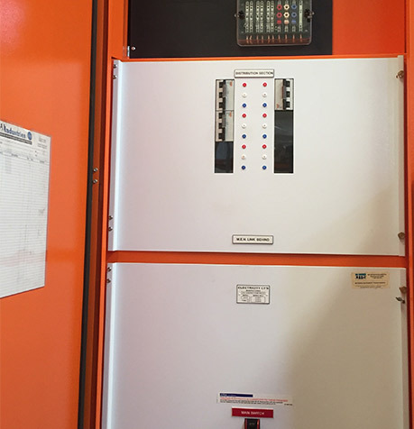 Electrical equipment provided by HARP