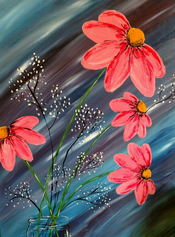 flower painting