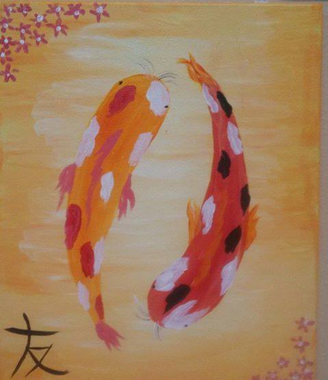 Koi painting