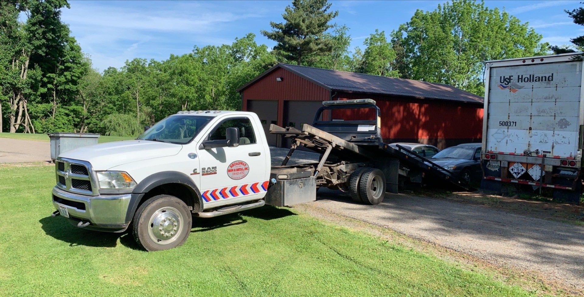 Towing Junk Cars Alliance, OH Broadway Iron & Metal