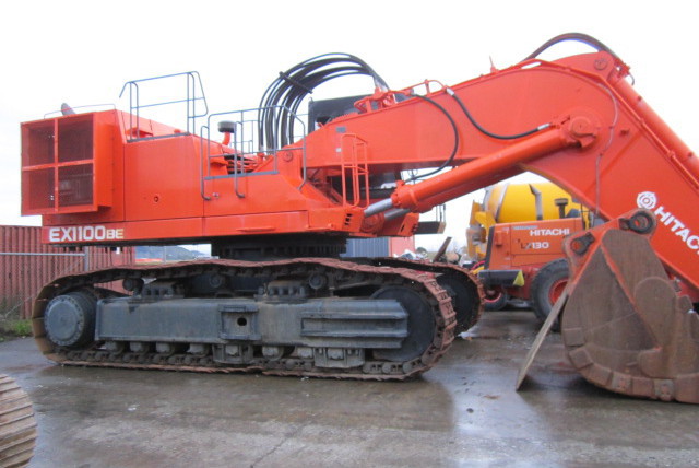 Commercial machinery after repair