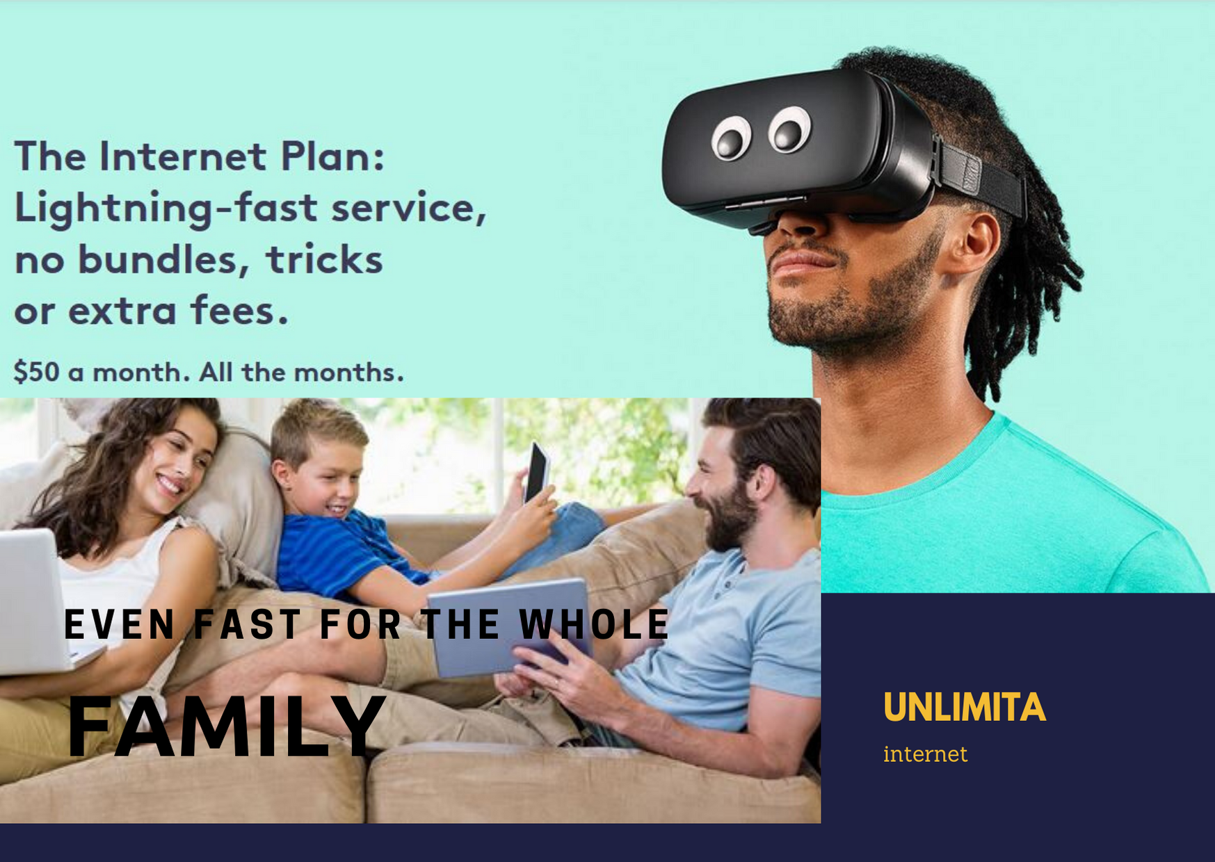Unlimited wireless for home and small business