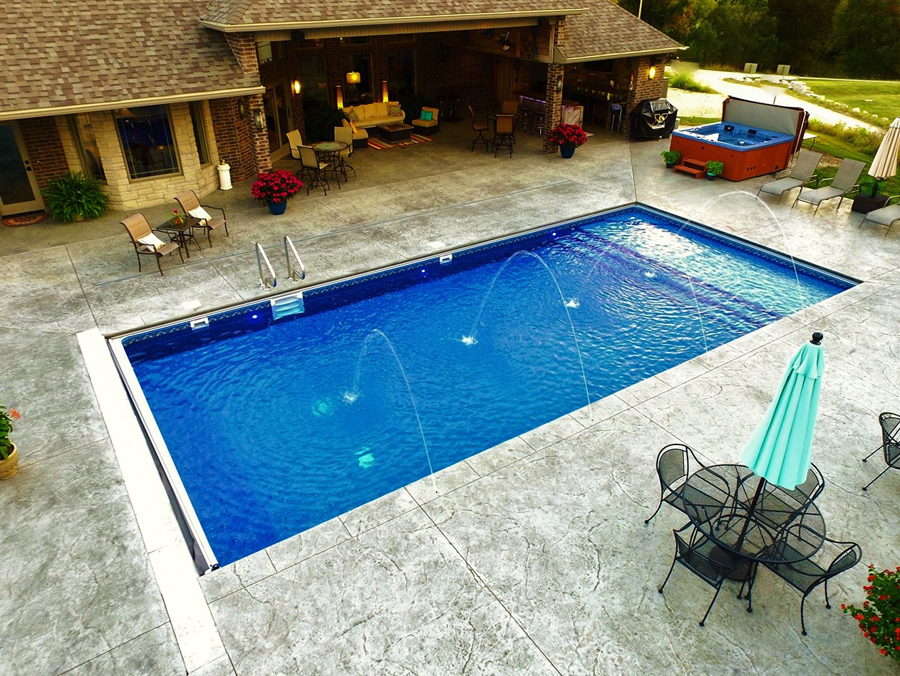 Steel Wall, Vinyl Lined Pools in MidMissouri Columbia Pool & Spa