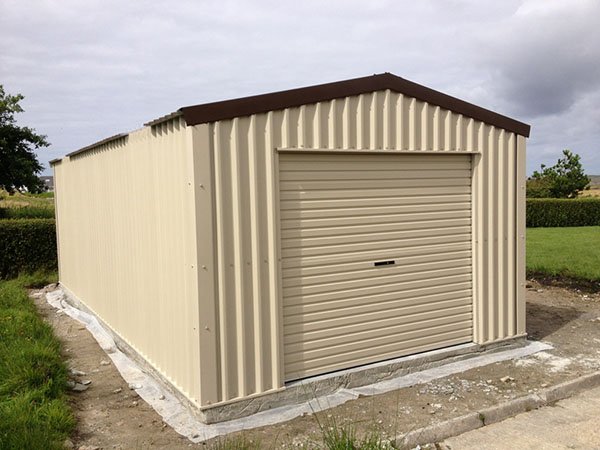 5m x 5m steel shed inishowengardensheds
