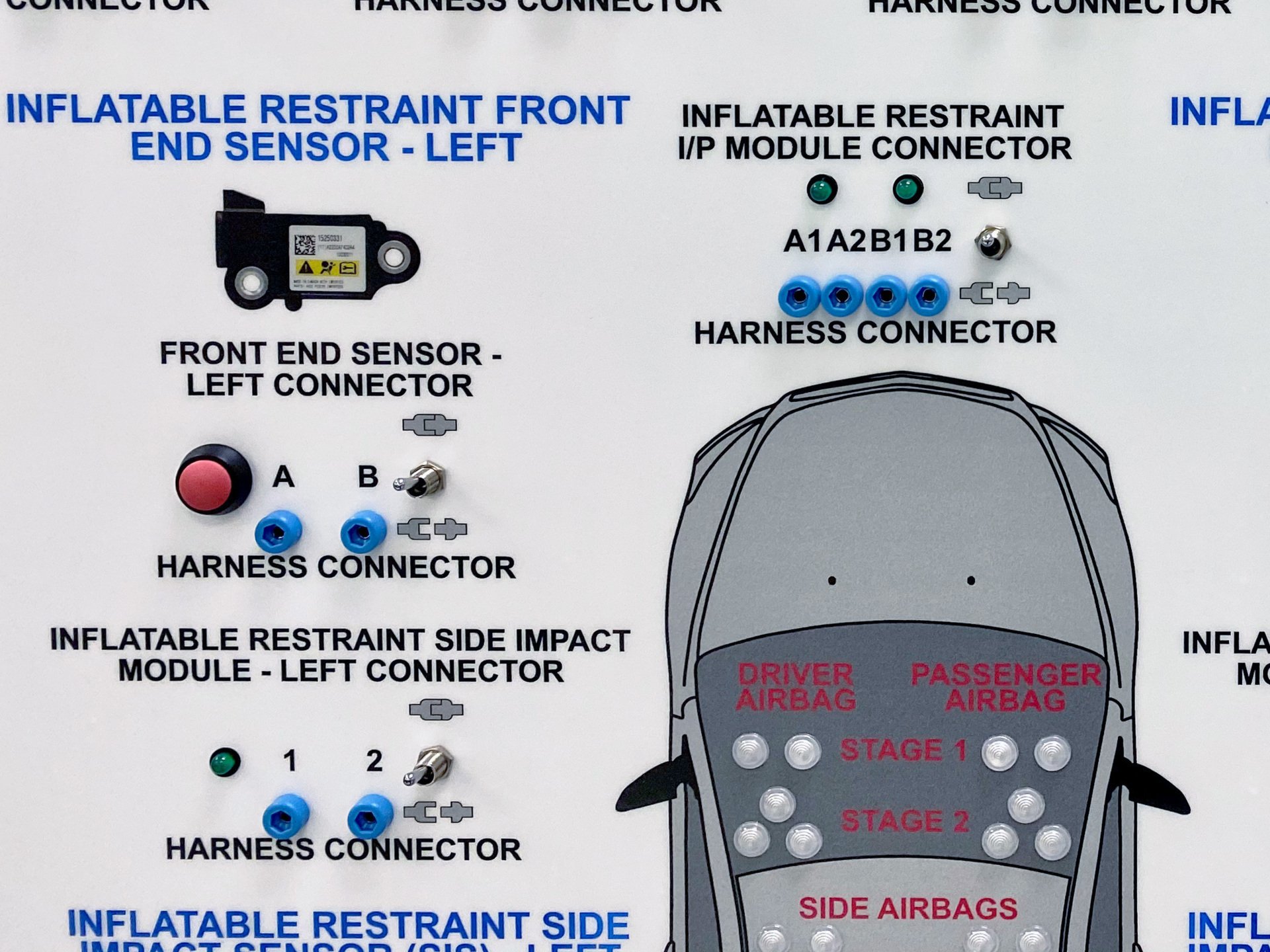 Supplemental Inflatable Restraint Air Bag 1552