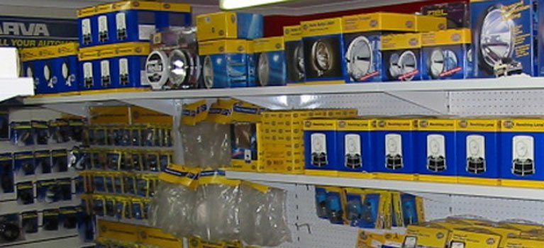 Products in display