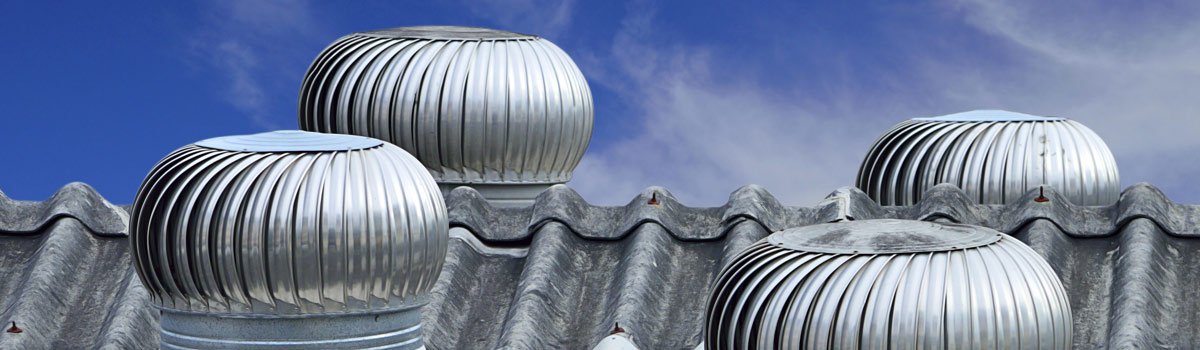 Downs Roofing Windmaster Whirlybirds.