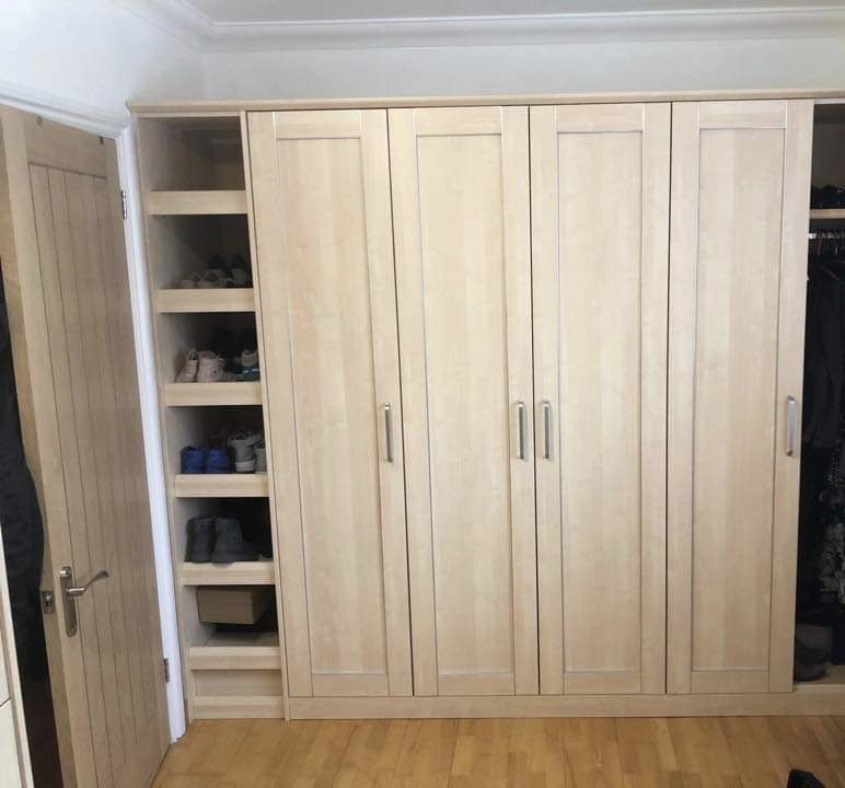 Vinyl wrapped bedroom furniture KITCHEN WRAPS UK KENT