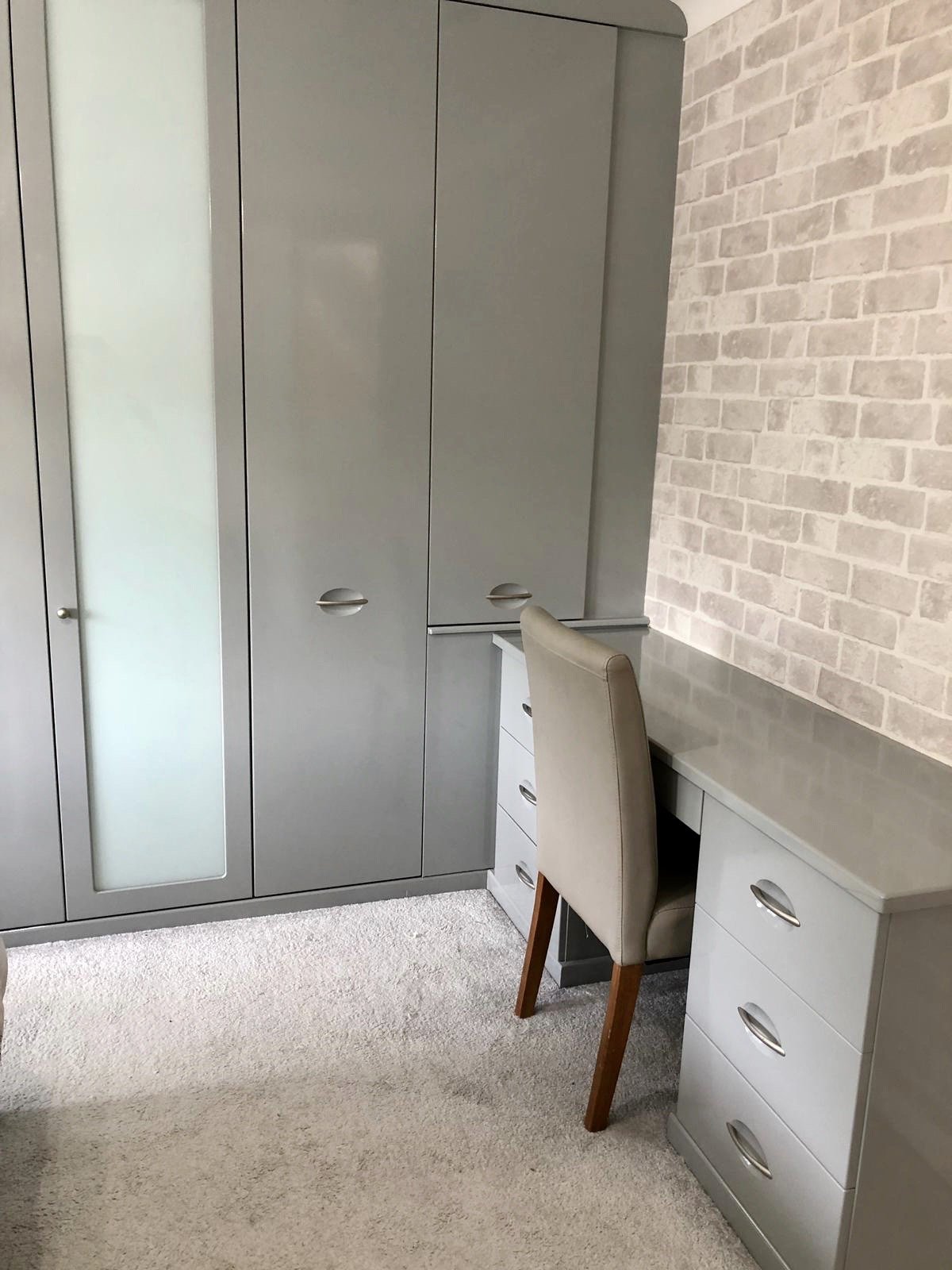 Vinyl wrapped bedroom furniture KITCHEN WRAPS UK KENT