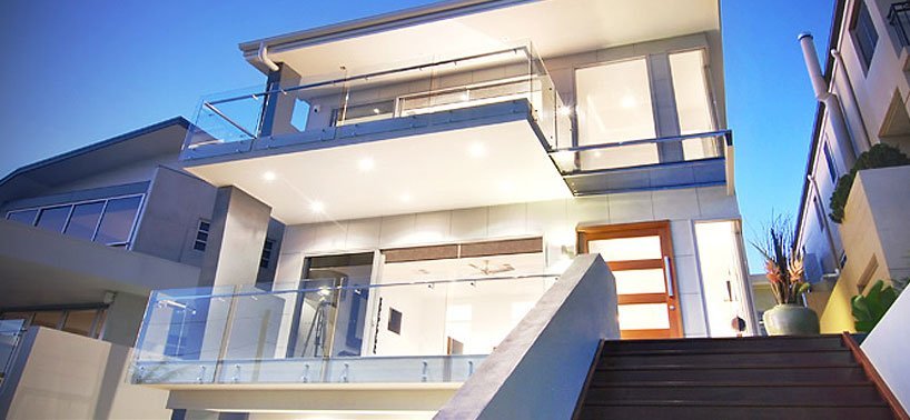 Glass balustrade balcony Glass balustrade balcony