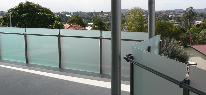 Stainless steel aluminium balustrading balcony