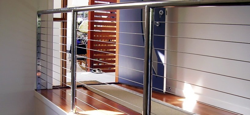 Stainless steel wire rope balustrades Stainless steel wire rope balustrades