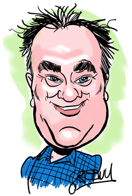 Digital Cartoonist Caricatures by david green