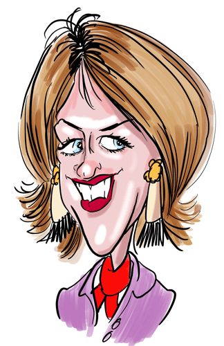 Digital Cartoonist Caricatures by david green