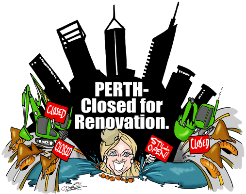 Australian Cartoonist creative design studio agency.