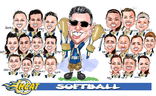 Etoons family caricatures emailed or framed and delivered