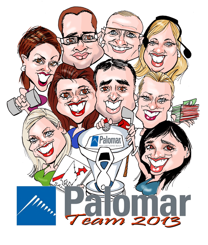 Etoons family caricatures emailed or framed and delivered