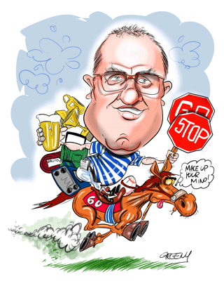Caricature Pictures by cartoonist David Green